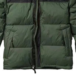 เสื้อแจ็คเก็ตผู้ชายแบบคลาสสิกสุดหรู แขนกุด บุใยสังเคราะห์ กันน้ำ ปักลาย ดีไซน์เนอร์ สำหรับฤดูหนาว สีดำ - Product Image 2