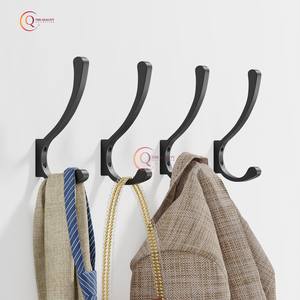 New Wholesale Price Metal <b>Coat</b> <b>Hooks</b> Black Color Powder Coated Handmade Cloths Hangers <b>for</b> Home and Hotels Wall Mounted <b>Hook</b> - Product Image 6
