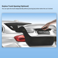 Système d'entrée sans clé EASYGUARD Comfort Access Touch 4 poignées de porte compatible avec certains modèles Audi A3 A4L A5 Q5 avec bouton de démarrage à poussoir OEM uniquement