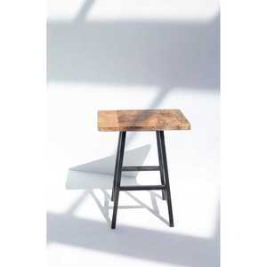 Barlow Mango <b>Wood</b> Stool - Product Image 1