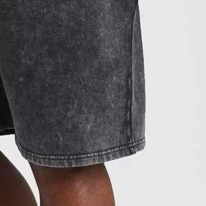 Top Selling Lightweight & Comfortable Street <b>Men</b> Acid Wash <b>Shorts</b> High Quality 100% Cotton <b>Men</b> Acid Washed <b>Short</b> - Product Image 6