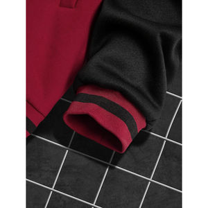 Última colección de invierno, chaqueta universitaria informal con soporte, Mangas de cuero a medida, lona, estilo Letterman en blanco, venta al por mayor - Product Image 4