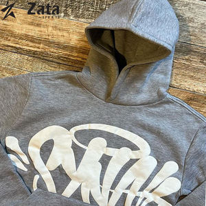 Sudadera con capucha transpirable de secado rápido de lana pesada de alta calidad para mujer 100% chándal de algodón personalizado - Product Image 4