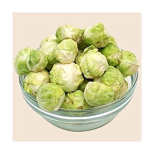 Choux de Bruxelles biologiques frais de Belgique, récoltés à la ferme, légumes verts avec une durée de conservation de 2 ans, marque personnalisée - Product Image 1