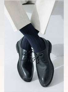 Chaussettes de sport en coton pour hommes de haute qualité, chaussettes unisexes avec doublure, antibactériennes et antidérapantes - Product Image 5