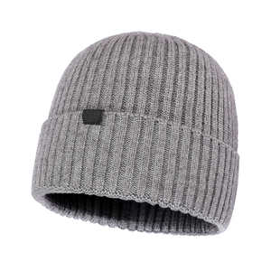 Low MOQ Jacquard Personalized beanies soft warm cuffed knit winter hats trendy streetwear beanies - Product Image 2