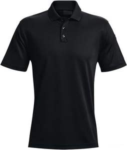 Cómoda camisa de golf de manga corta con cuello en V para hombre, polos bordados de talla grande para hombre - Product Image 3