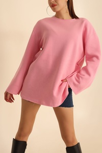 2025 última sublimación logotipo personalizado sudadera de mujer en diferentes estilos sudaderas de algodón personalizadas sin capucha - Product Image 4