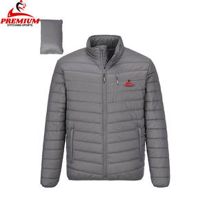 Doudoune d'hiver matelassée décontractée pour homme unisexe avec fermeture à glissière Service OEM disponible - Product Image 5