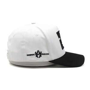 หมวกเบสบอลผ้าฝ้ายปีกโค้งสไตล์สตรีทพร้อมโลโก้ปักลาย3D ลายพิมพ์ลายจุดดีไซน์สปอร์ต - Product Image 4