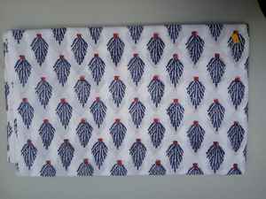 100% ผ้าวอยซ์คอตตอนแท้พิมพ์ลายบล็อกมือสวยงานทำมือดีไซน์อินเดียน้ำหนักเบาเครื่องแบบสไตล์แอฟริกัน5หลา - Product Image 3