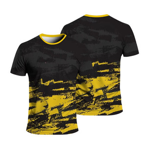Vente en gros 100% coton T-shirt d'été pour hommes quantité minimale de commande basse Style décontracté Plus Size Option personnalisable avec lavage à l'acide T-shirts pour hommes - Product Image 3