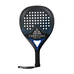 Raquette de tennis de table portable en fibre de carbone 3K personnalisée 2026, forme de larme, durable et haute performance - Product Image 3