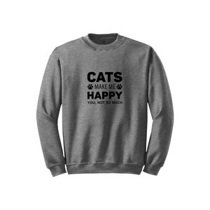 เสื้อสเวตเตอร์ผ้าฝ้ายผสมมี12สีให้เลือกสไตล์ลำลอง260-280พิมพ์ลายสัตว์ออกแบบได้ตามต้องการสำหรับฤดูหนาว - Product Image 1