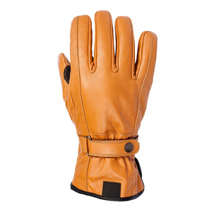 Guantes de esquí de cuero para hombre con dedos divididos impermeables para clima frío cálido para invierno, diseño personalizado con calefacción, servicio OEM y venta al por mayor - Product Image 4