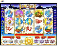 ROYAL 4 en 1 Jeu d'arcade multi-jeux, Plateau de jeu Pog, Poussoir de pièces, Machine à sous WMS550 Pot of Gold ROYAL DX S-LOTSKY, Prise US