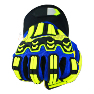 Los guantes protectores con capa exterior resistente a la abrasión y ajuste ergonómico ofrecen comodidad y seguridad en entornos de trabajo accidentados - Product Image 6