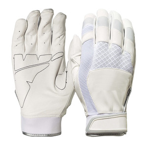 Gants de frappeur de baseball professionnels Offre Spéciale Logo personnalisé et conception Gants de frappeur de baseball et de softball en cuir de vachette - Product Image 6