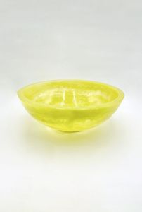 FRESIN BOL COLOUR FULL saladier en résine fait à la main avec RÉSINE et bol de fruits à motif tourbillon aqua utilisé dans le buffet de l'hôtel à la maison - Product Image 4