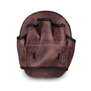 Coussin de frappe avec poignets en cuir personnalisés, coussin de frappe de boxe en cuir PU, coussin de frappe de boxe pour l'entraînement au combat, gants - Product Image 3