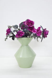 Jarrones de Flores y Centros de Mesa de Bronce de Primera Calidad con Recubrimiento en Polvo, Diseño Antiguo de Mármol, Decoración Interior y Exterior para el Hogar - Product Image 2