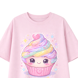 T-shirts décontractés pour garçons et filles, 100% coton, doux, respirant, manches courtes, tee-shirt d'été pour enfants, 100% confortable, haut léger - Product Image 3