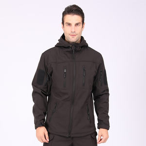 Veste d'automne en jean tissé sur mesure pour homme 2026, col montant, coupe-vent imperméable de haute qualité, style motard avec capuche - Product Image 4