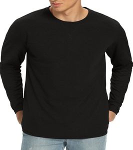 <b>Long</b> Sleeve Men's <b>Black</b> <b>T</b>-<b>Shirts</b> Quick-Dry Soft Durable 100% Cotton Canvas Fabric Vintage Active Lifestyle High Quality - Product Image 1
