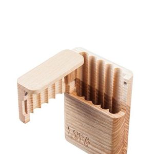 LISTING <b>CIGARETTE</b> <b>CASE</b> LUXURY CUSTOM VINTAGE Black Wooden Box Walnut Slim Pocket High Quality Storage Container for Gift - Product Image 5