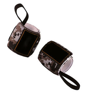 Venta caliente elástico antideslizante para transpirable Color personalizado gimnasio entrenamiento muñequeras envolturas entrenamiento mejor calidad muñeca - Product Image 5