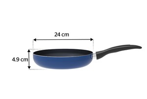 Sartén prensada de aluminio antiadherente de dos capas moderna, cocina de gas, diseño ecológico, venta directa al por mayor, fabricante vietnamita - Product Image 5