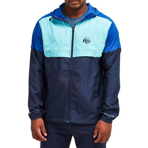 Chaqueta Cortavientos Transpirable de Invierno para Hombre, Estilo Urbano, con Capucha y Cuello Alto, Nailon/Poliéster, Tallas Grandes - Product Image 1