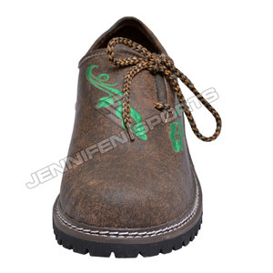 รองเท้าบาวาเรียสไตล์ดั้งเดิมที่ใช้วัสดุเย็บปักถักร้อยหนังแท้ด้านบนด้านในบุหนัง, ผ้าลูกไม้, ยางแต่เพียงผู้เดียว - Product Image 3