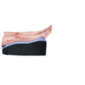 Oreiller d'élévation de jambe axé sur le confort Support ergonomique en mousse de latex Conception géométrique personnalisée pour le soulagement des veines de haute qualité - Product Image 2