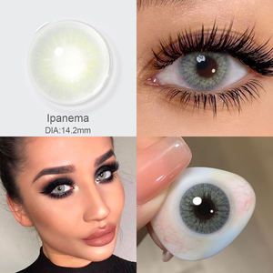 무료 배송 신선한 눈 렌즈 색상 자연 콘택트 렌즈 RIO 도매 렌즈 눈을위한 맞춤형 부드러운 연간 컬러 연락처 - Product Image 1