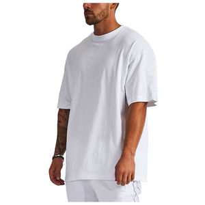 2025 personalizado 100% algodón peso pesado de secado rápido de gran tamaño DTG estampado Hip Hop gráfico ajustado Boxy Fit camisetas - Product Image 5