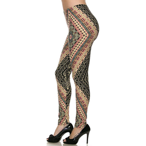 Directo de fábrica Gimnasio Entrenamiento Yoga Pantalones Señoras Leggings de cintura alta/Sublimación Mujeres Leggings Hecho en Pakistán - Product Image 5