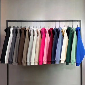 <b>Men's</b> Heavyweight 100% Cotton <b>Fleece</b> Hoodie Sweatshirt <b>Top</b> Selling Winter Clothing Custom Print 3D Spider Logo Embroidery ODM - Product Image 6