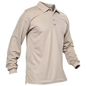 Polo de Golf de manga corta para hombre, camisetas de polo de golf, venta al por mayor, nueva tela personalizada, lienzo, bordado, estampado, ropa de hombre sólida - Product Image 1