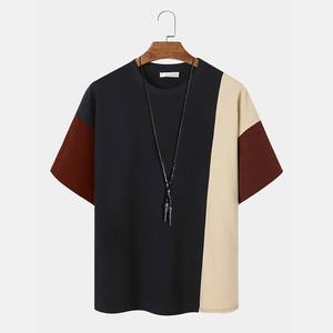 T-shirt pour homme sur mesure, prix abordable, dernières tendances, anti-froissement, vente chaude, respirant, t-shirt pour homme de qualité supérieure - Product Image 1