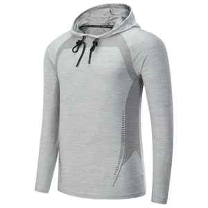 2026 Regular Men Pullover <b>Hoodies</b> Heavyweight Hoodie for Outdoor Running <b>Workout</b> and Modern Urban Styling - Product Image 2