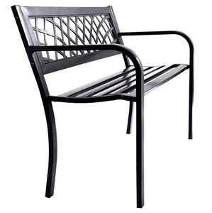 Banc de jardin extérieur en acier luxueux pour la maison mobilier d'extérieur chaise assise place générale patio jardin parc vente chaude 2023 - Product Image 4
