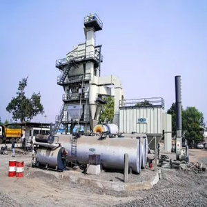 Le noyau stationnaire à volume élevé d'usine de mélangeur d'asphalte a construit le PLC de moteur de pompe pour le mélange d'asphalte de l'Inde - Product Image 4