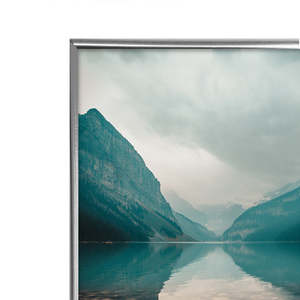 Modern Set of 4 Silver <b>Poster</b> <b>Frames</b> 70 X 100cm <b>A2</b> Photo & Painting Wood <b>Frame</b> Square Metal Table Home Decor - Product Image 2