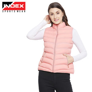 Gilet bouffant sans manches en coton pour femme, veste sans manches d'automne-hiver 2025, couleur noire, nouveau - Product Image 4