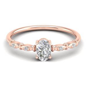 REYES nouveauté 14K or massif HPHT CVD Lab Grown Diamond Solitaire bague de fiançailles pour les femmes parfait cadeau de mariage bijoux - Product Image 1