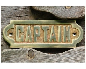 ป้ายป้ายชื่อหรือป้ายติดผนังทำจากทองเหลืองรูปแบบใหม่ออกแบบตามสั่งและทนทานสำหรับเรือติดผนัง - Product Image 1