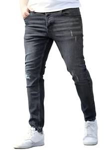 Organic Cotton Denim <b>Jeans</b> Straight Hip Hop <b>Mens</b> <b>Jeans</b> Winter Flared Fit Loose Fit Vintage Wash <b>Jeans</b> Pants - Product Image 5