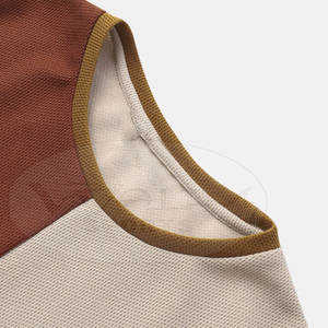 Superventas Contraste de color Hombres Camisetas Venta caliente Tallas grandes Hombres Camisetas Street Wear Hombres Camisetas - Product Image 3