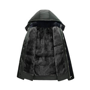 Chaqueta Acolchada con Capucha de Mezclilla Unisex de Invierno, Superventas, Última Moda, Estilo Personalizado, Transpirabilidad Superior, Cálida - Product Image 4